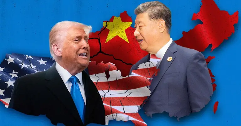 ডোনাল্ড ট্রাম্প ও শি জিনপিং